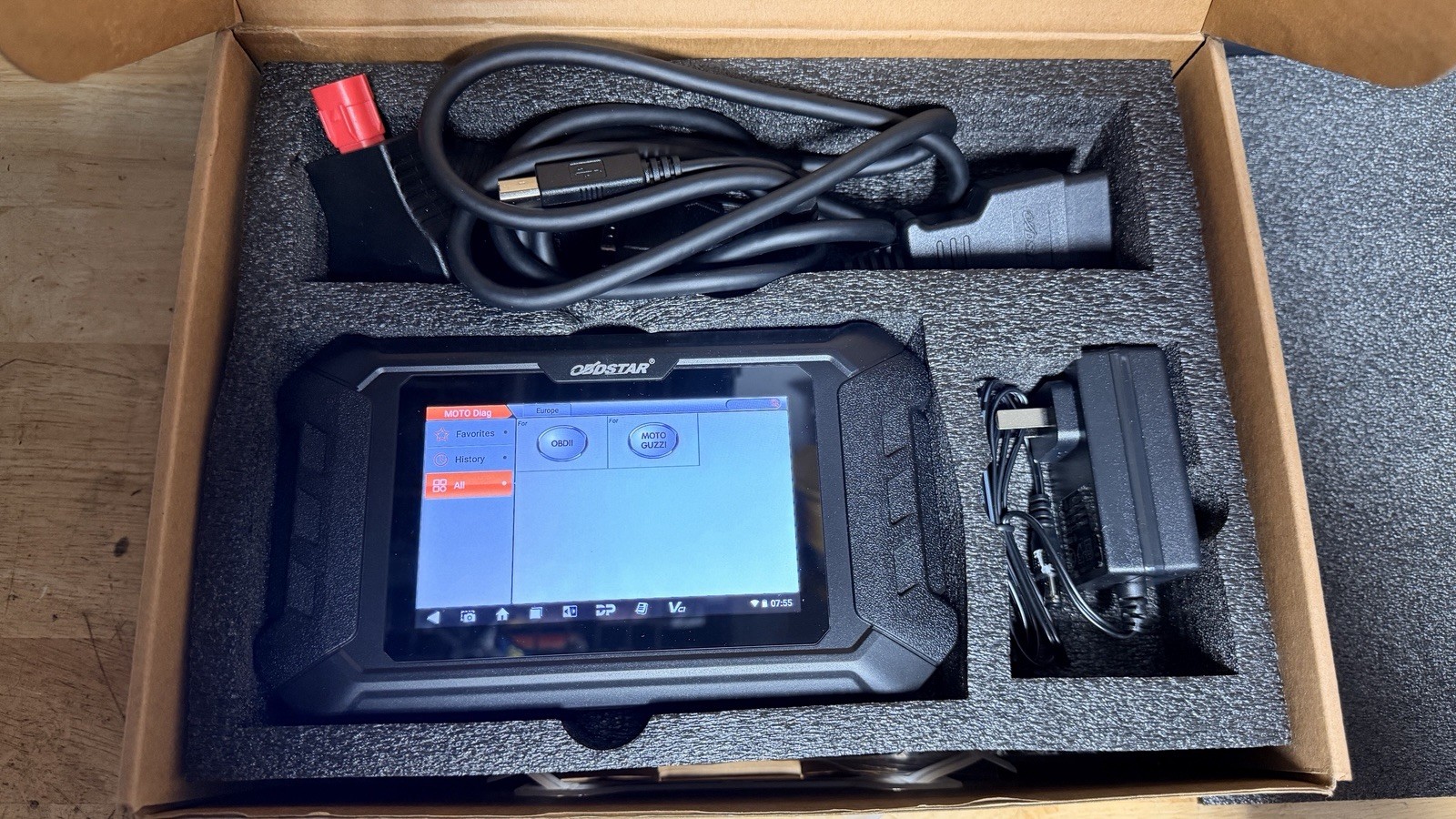 OBDSTAR iScan Guzzi Intelligent Motorcycle Diagnostic Scan Tool Code Reader OBDSTAR iScan Guzzi Intelligent Motorcycle Diagnostic Scan Tool Code Reader