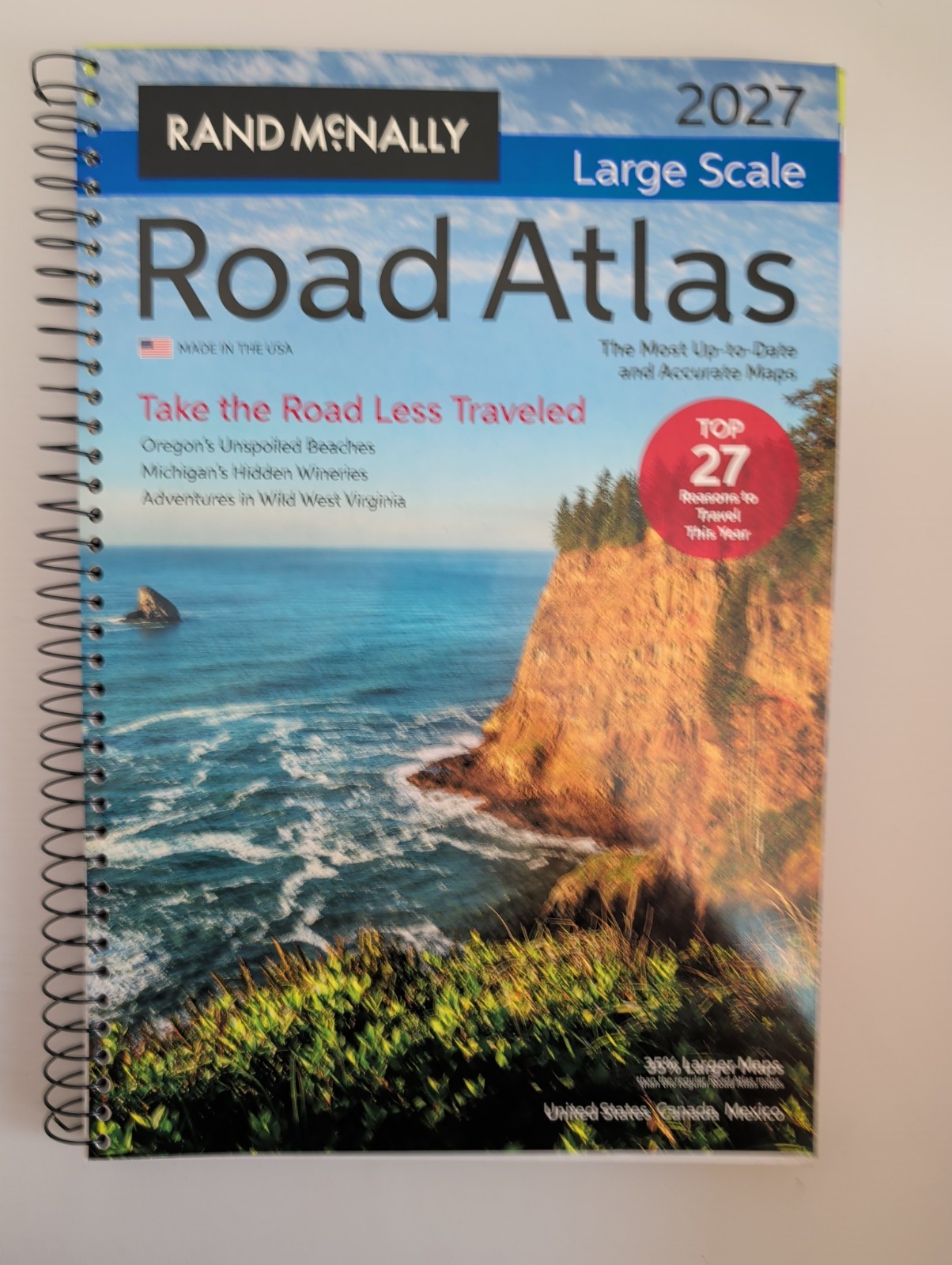 Rand McNally 2027 Large Scale Road Atlas by Rand McNally Rand McNally 2027 Large Scale Road Atlas by Rand McNally