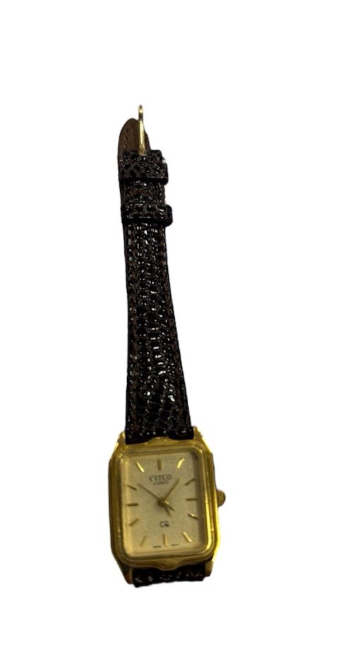 Unbranded ART DECO 1950\'S CARTIER TANK STYLE VINTAGE Unisex WATCH VGC NEW STRAP