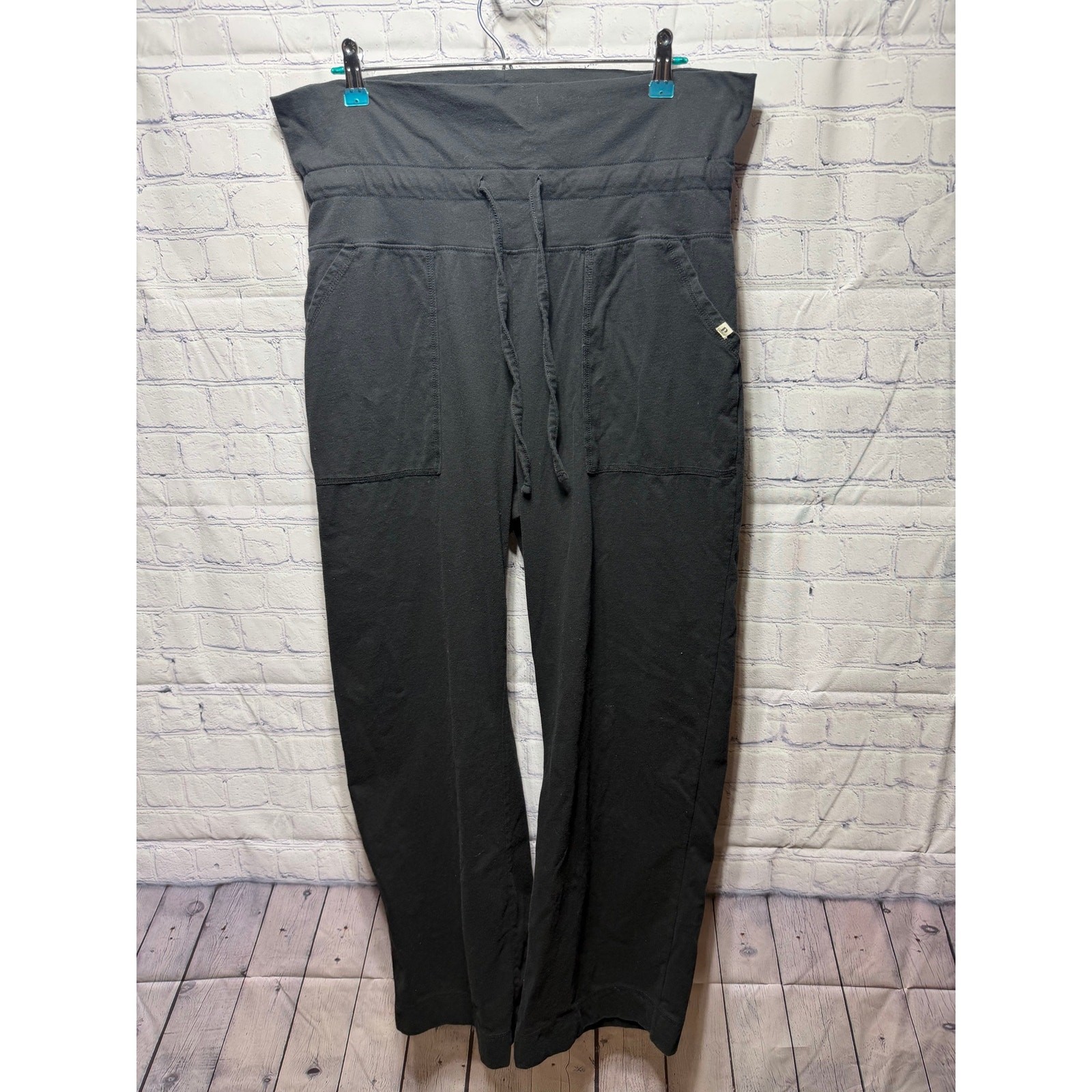 Pact Womens Organic Cotton Lounge Pants Black Sz XL Casual Comfy Pact Womens Organic Cotton Lounge Pants Black Sz XL Casual Comfy