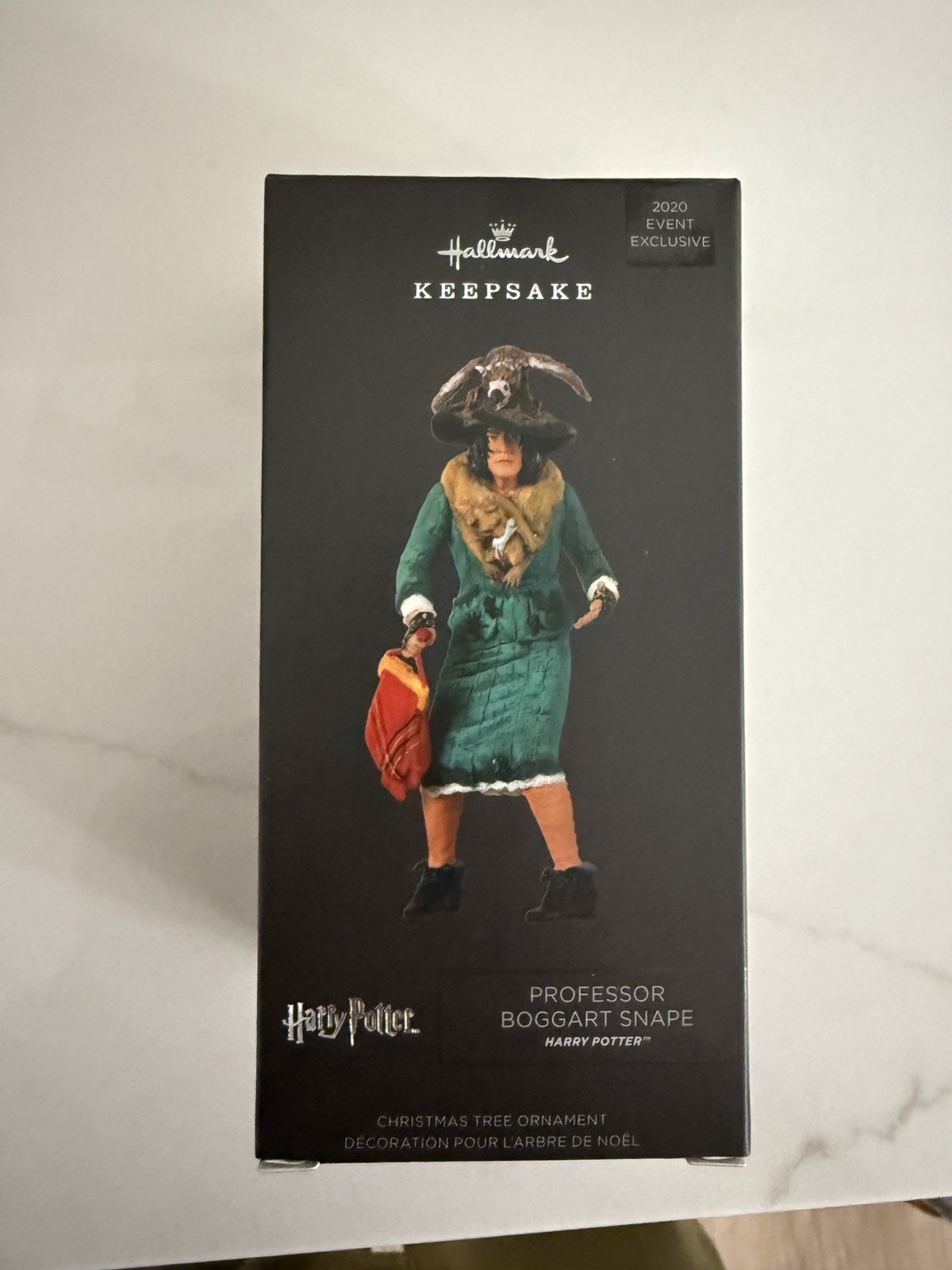 HALLMARK 2020 HARRY POTTER--PROFESSOR BOGGART SNAPE-SDCC EXCLUSIVE--RARE HALLMARK 2020 HARRY POTTER--PROFESSOR BOGGART SNAPE-SDCC EXCLUSIVE--RARE