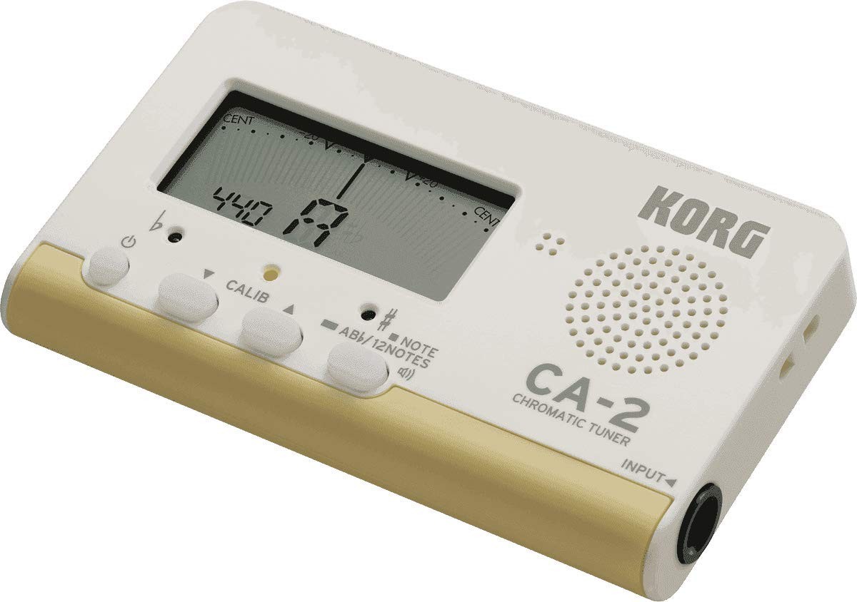 Korg CA-2 Chromatic Tuner (CA2) White Korg CA-2 Chromatic Tuner (CA2) White