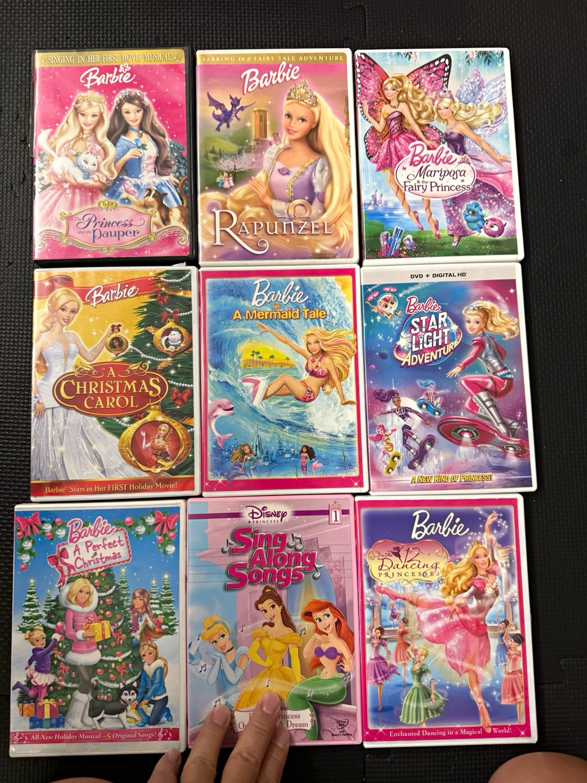Barbie DVDs Movie Lot of 28 Rapunzel, Fairytopia, , Nutcracker & more Barbie DVDs Movie Lot of 28 Rapunzel, Fairytopia, , Nutcracker & more
