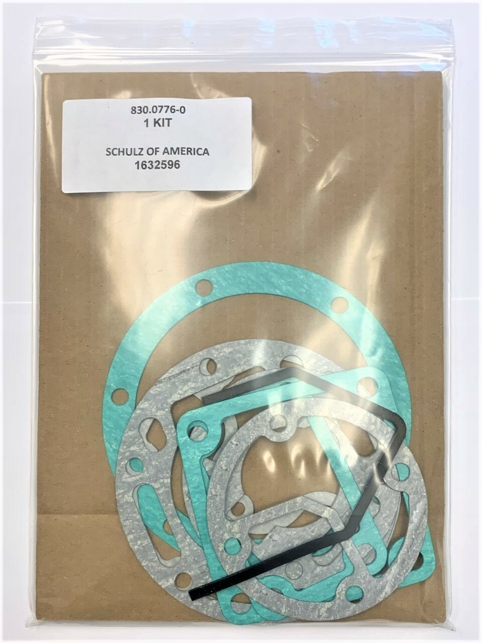 SCHULZ REPLACEMENT PART - GASKET KIT - 830.0776-0/NA- MSV-20 MAX PUMP