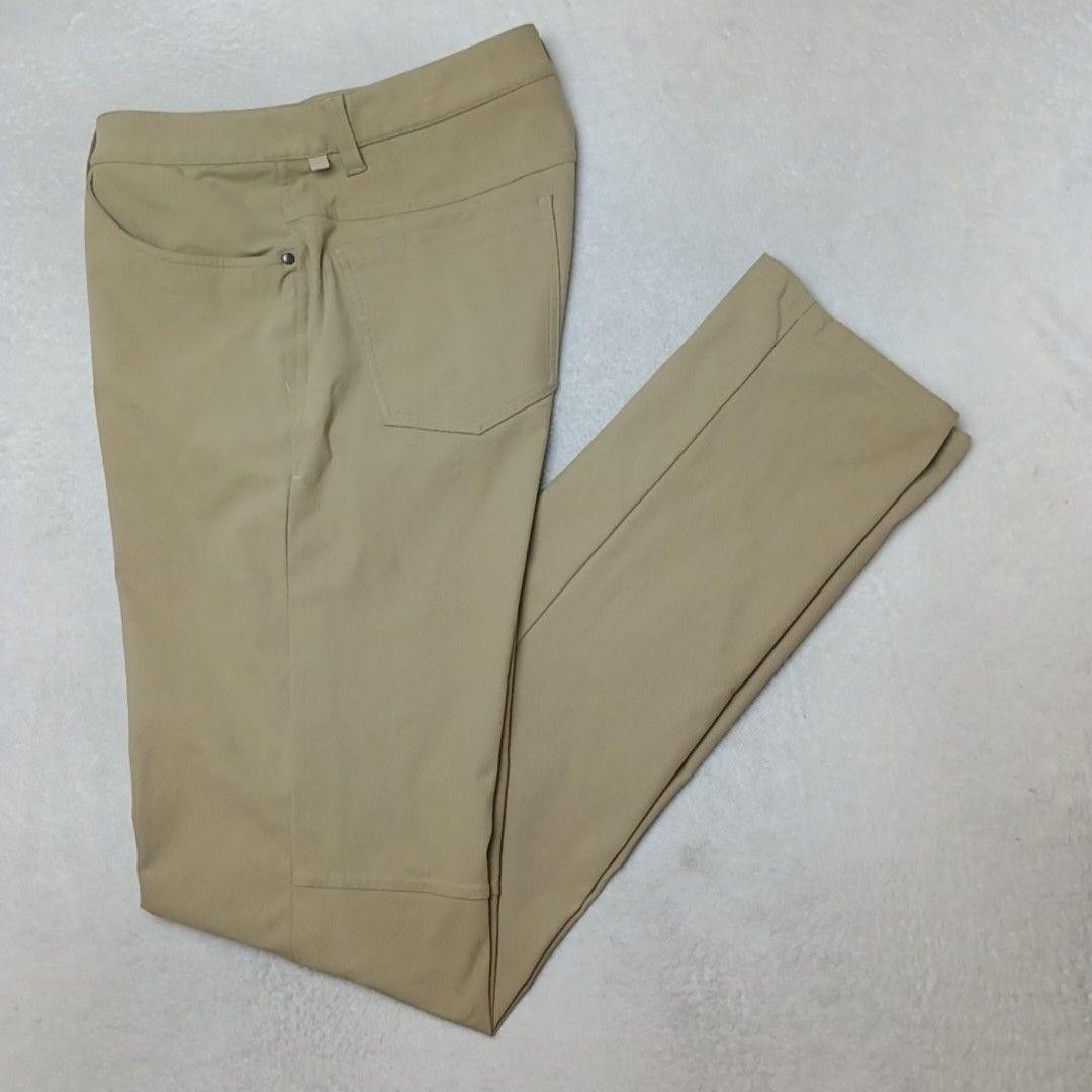 Lululemon Pants Mens 31x36 Beige ABC Commuter Chino Slim Stretch 5-Pocket Golf