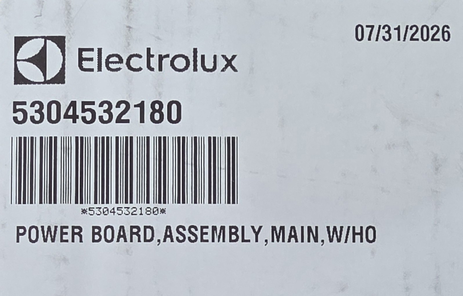 🚨🔥Genuine OEM Electrolux 5304532180 Refrigerator Main Power Control Board🔥🚨 🚨🔥Genuine OEM Electrolux 5304532180 Refrigerator Main Power Control Board🔥🚨