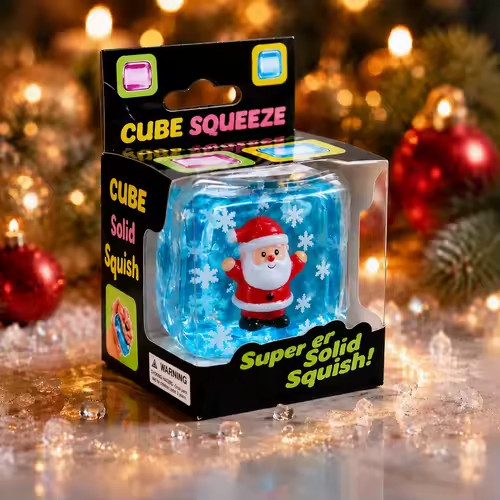 Nee Doh Christmas Nice Cubes Ice Cube Toy Fidget Super Solid Squish random Nee Doh Christmas Nice Cubes Ice Cube Toy Fidget Super Solid Squish random