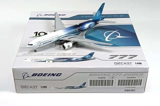 JC WINGS BOEING ECO DEMONSTRATOR 2022 B777-200ER 1:400 JC4BOE0116 IN STOCK JC WINGS BOEING ECO DEMONSTRATOR 2022 B777-200ER 1:400 JC4BOE0116 IN STOCK
