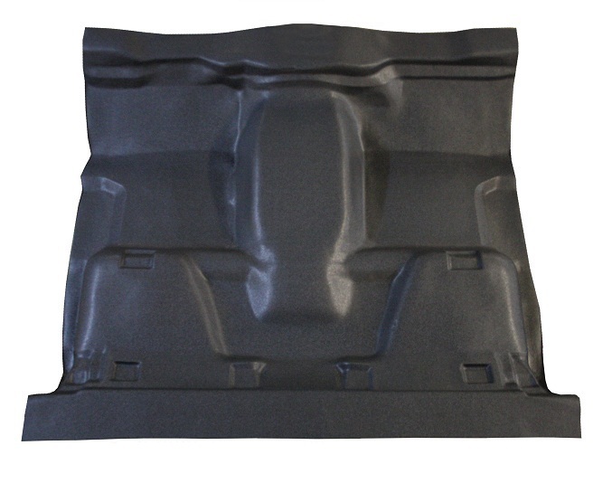 ACC 81-86 CHEVY GMC PICKUP STD CAB 4WD BLACK VINYL FLOOR REPLACES CARPET