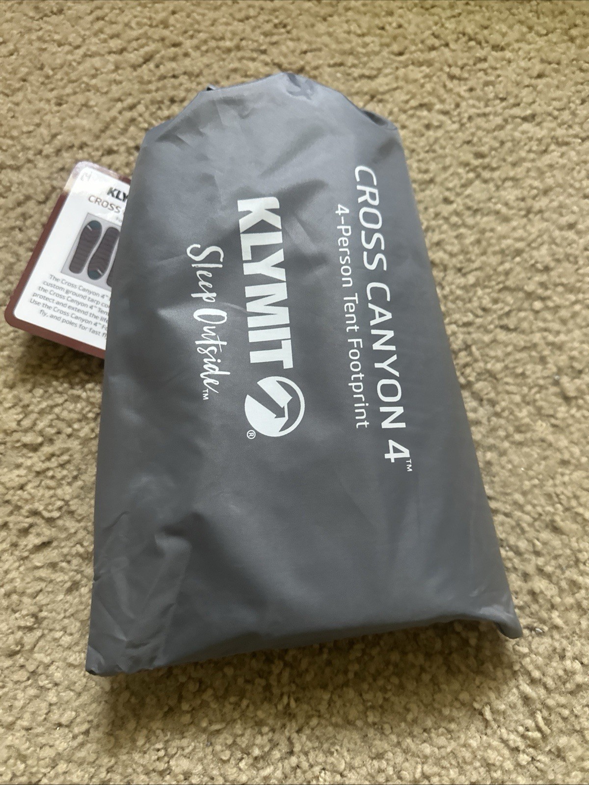 Klymit Cross Canyon 4 Tent Footprint 99\
