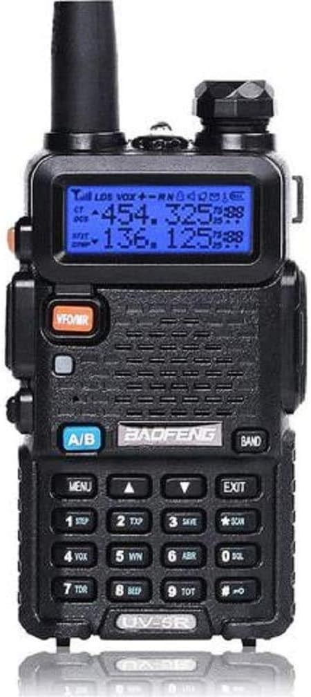 Digital Handheld Radio Scanner Fire Police VHF FM EMS Ham 2 Way Transceiver Dual