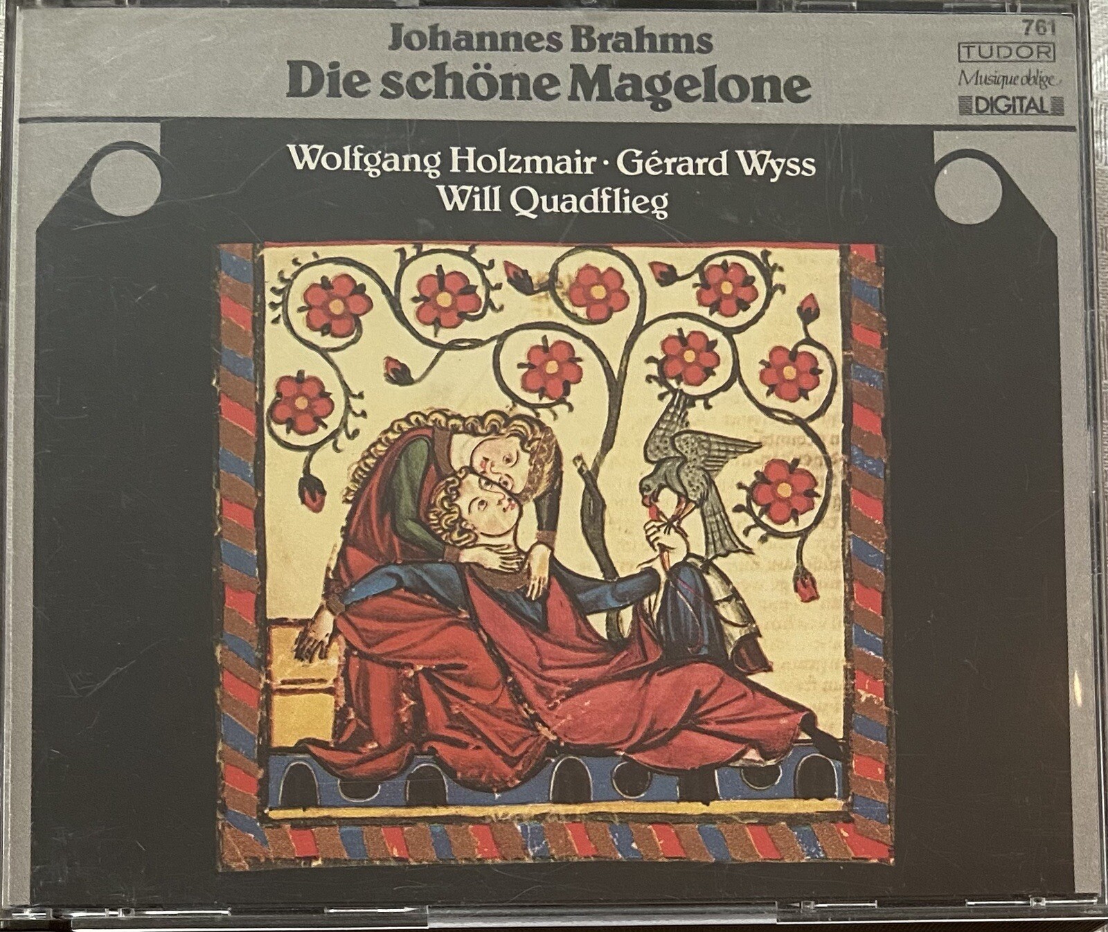 Brahms: Die Schone Magelone - Holzmair, Wyss, Quadflieg (2CD, Tudor 1990) Brahms: Die Schone Magelone - Holzmair, Wyss, Quadflieg (2CD, Tudor 1990)