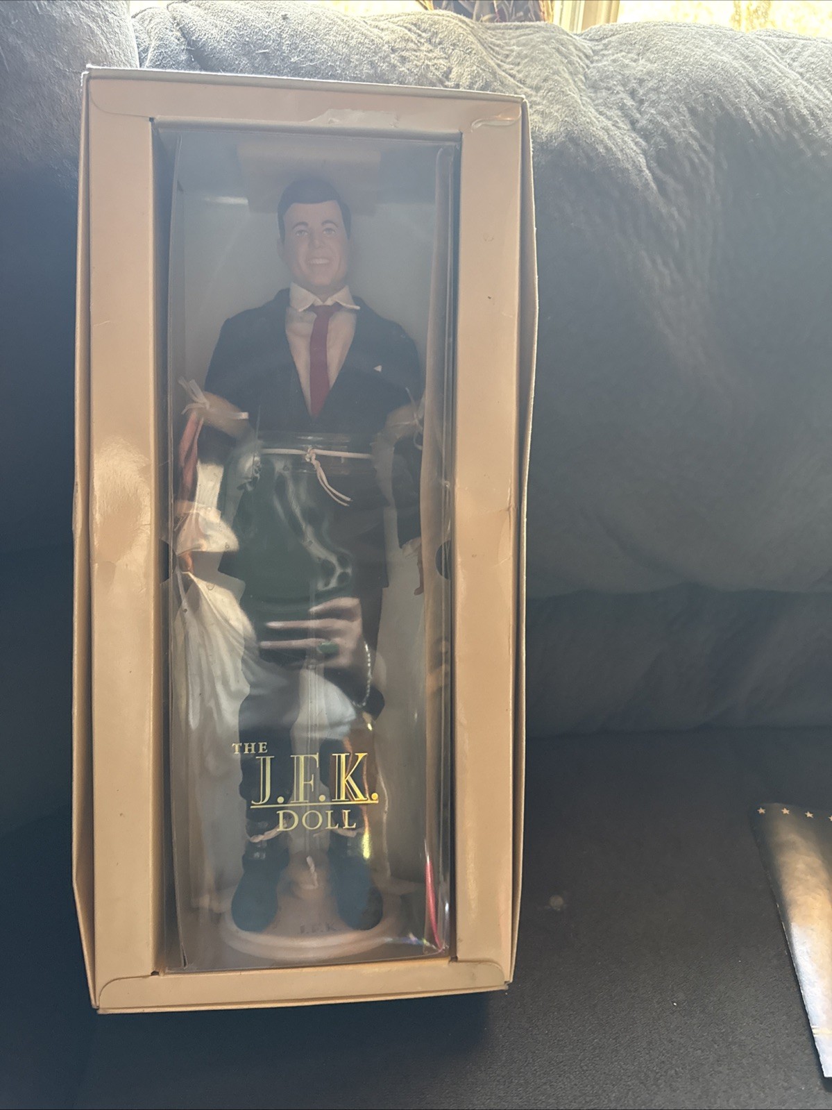 VIntage J.F.K. Doll From The Franklin In Box VIntage J.F.K. Doll From The Franklin In Box