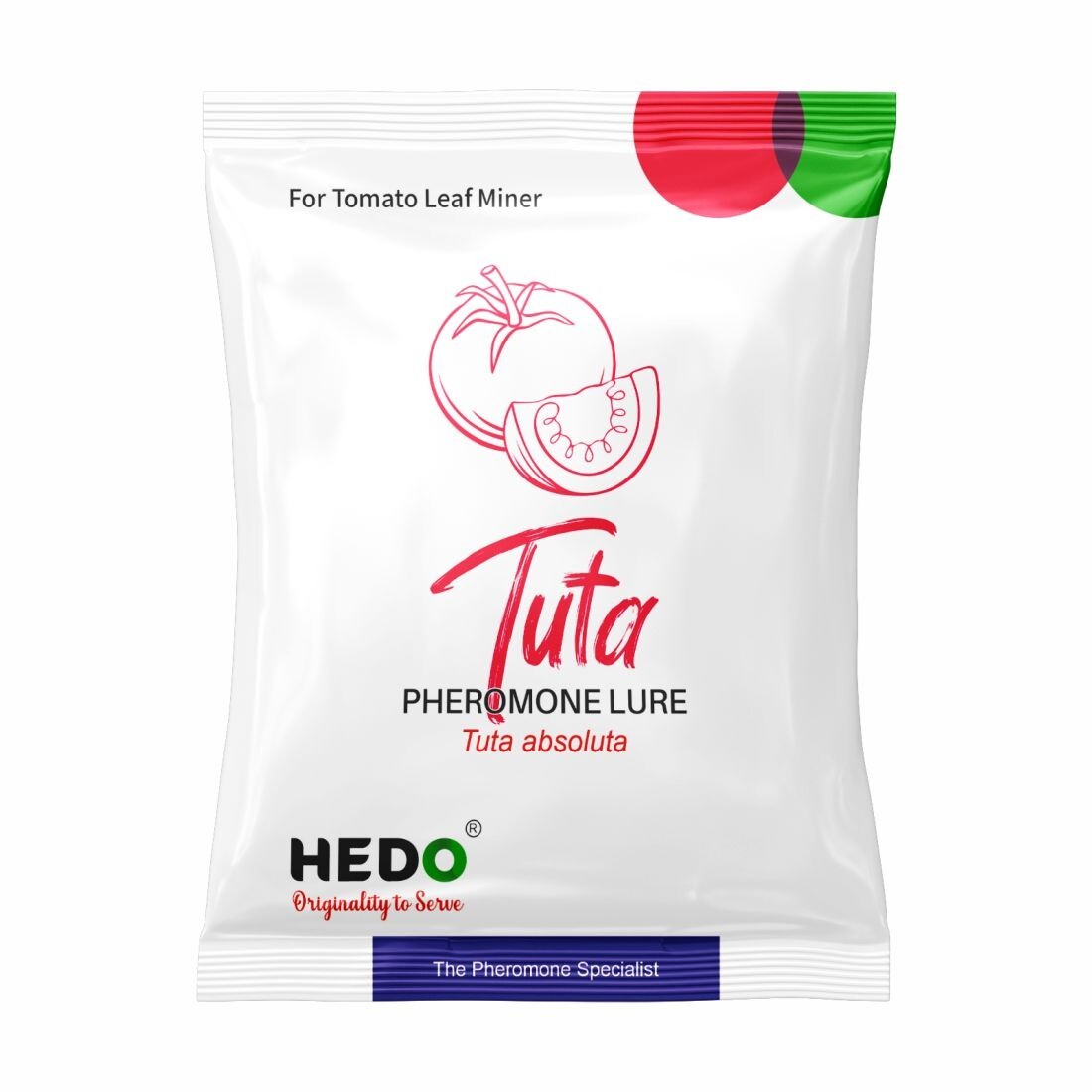 HEDO Pheromone Lure for Tomato Leaf Miner (Tuta absoluta) Pack of 20 HEDO Pheromone Lure for Tomato Leaf Miner (Tuta absoluta) Pack of 20