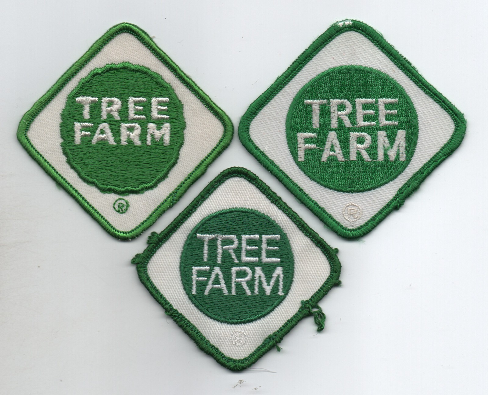 American Forestry Foundation, Tree Farm System Lot of 3 Different Patches