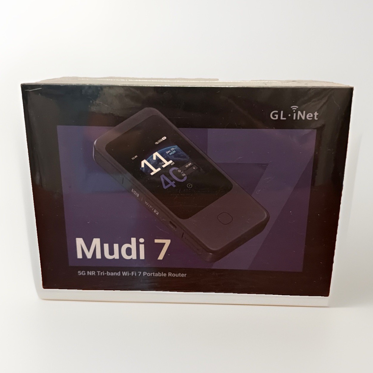 GL.iNet Mudi 7 GL-E5800NA 5G Tri-Band Wi-Fi 7 Travel Router - Brand New Sealed GL.iNet Mudi 7 GL-E5800NA 5G Tri-Band Wi-Fi 7 Travel Router - Brand New Sealed