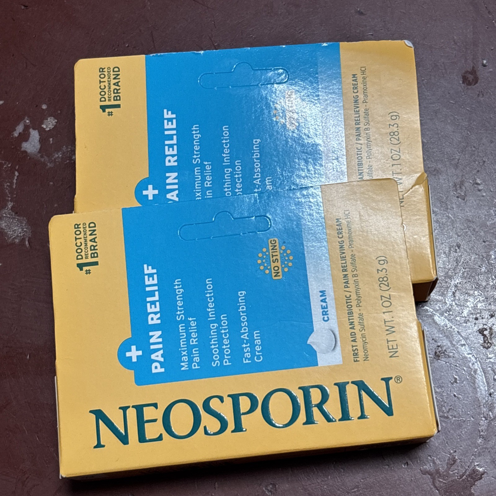 Neosporin + Maximum-Strength Pain Relief 1 Ounce 01/29 Lot Of 2 Neosporin + Maximum-Strength Pain Relief 1 Ounce 01/29 Lot Of 2
