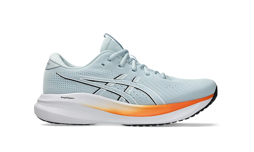 ASICS Gel-Excite 11 Men\'s Grey Orange Running Shoes AMPLIFOAM 1011C079