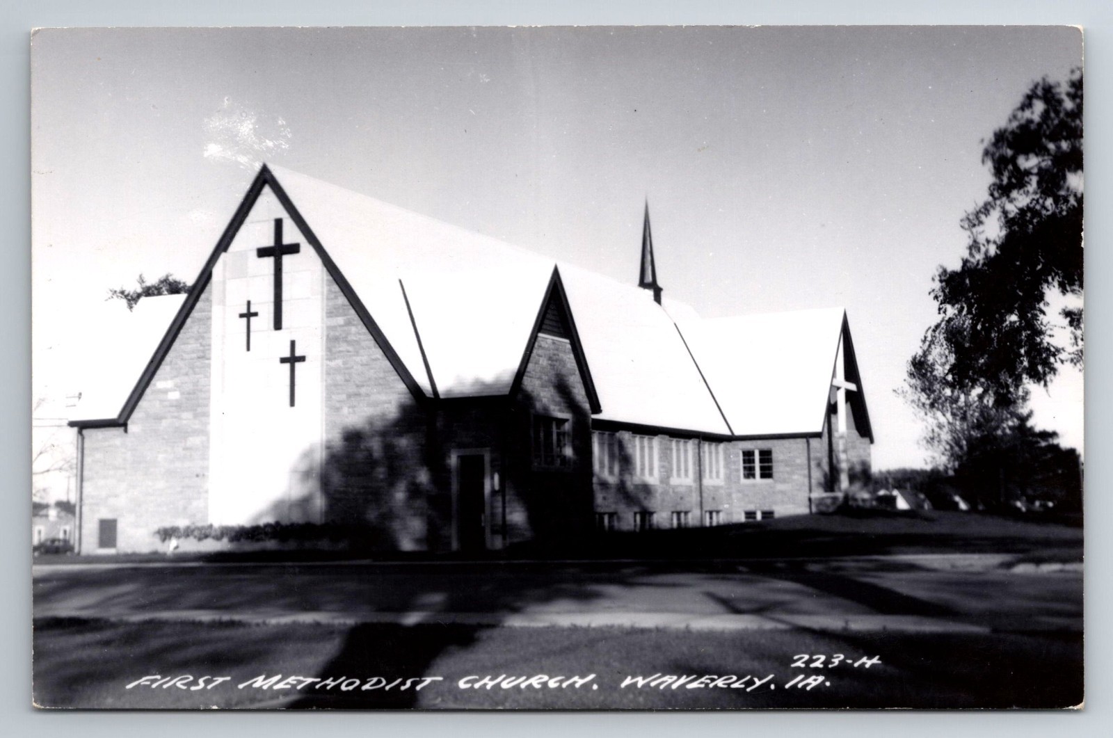 IA, Waverly, First Methodist Church, Real Photo, RPPC, Vintage Postcard IA, Waverly, First Methodist Church, Real Photo, RPPC, Vintage Postcard