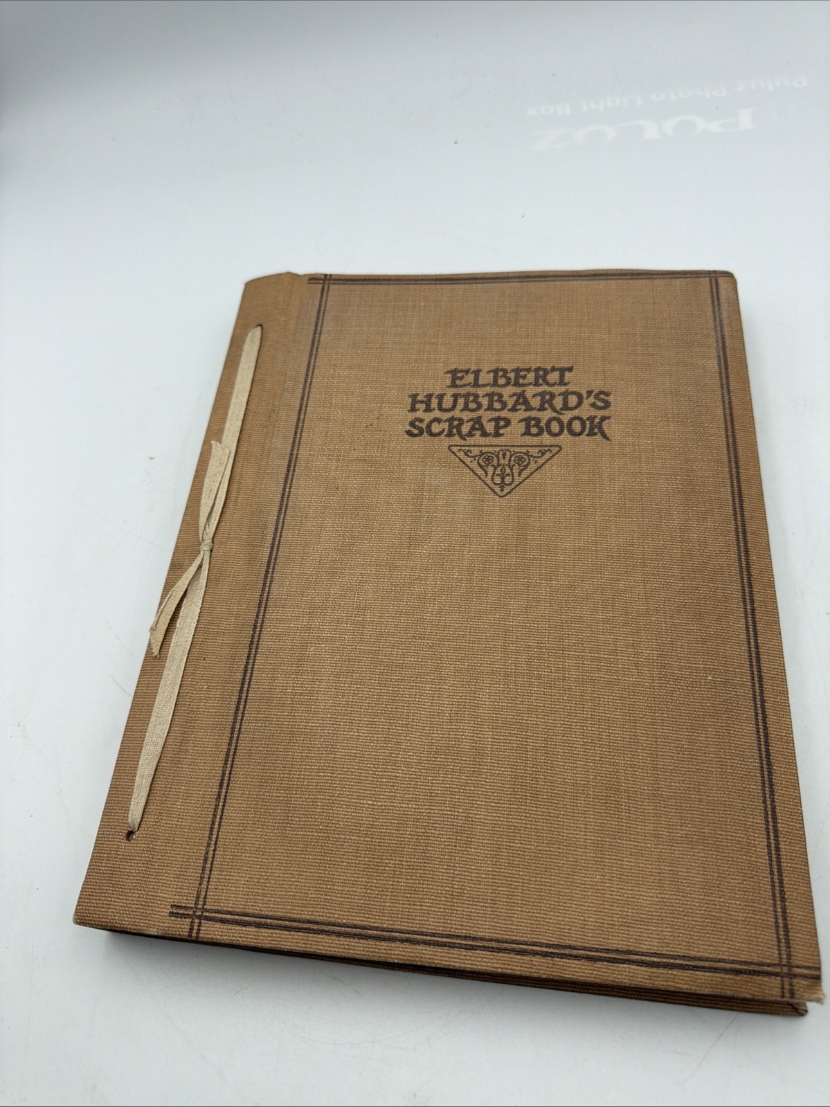 Elbert Hubbard’s Scrapbook Antique 1923 Illustrated Roycrofters Elbert Hubbard’s Scrapbook Antique 1923 Illustrated Roycrofters