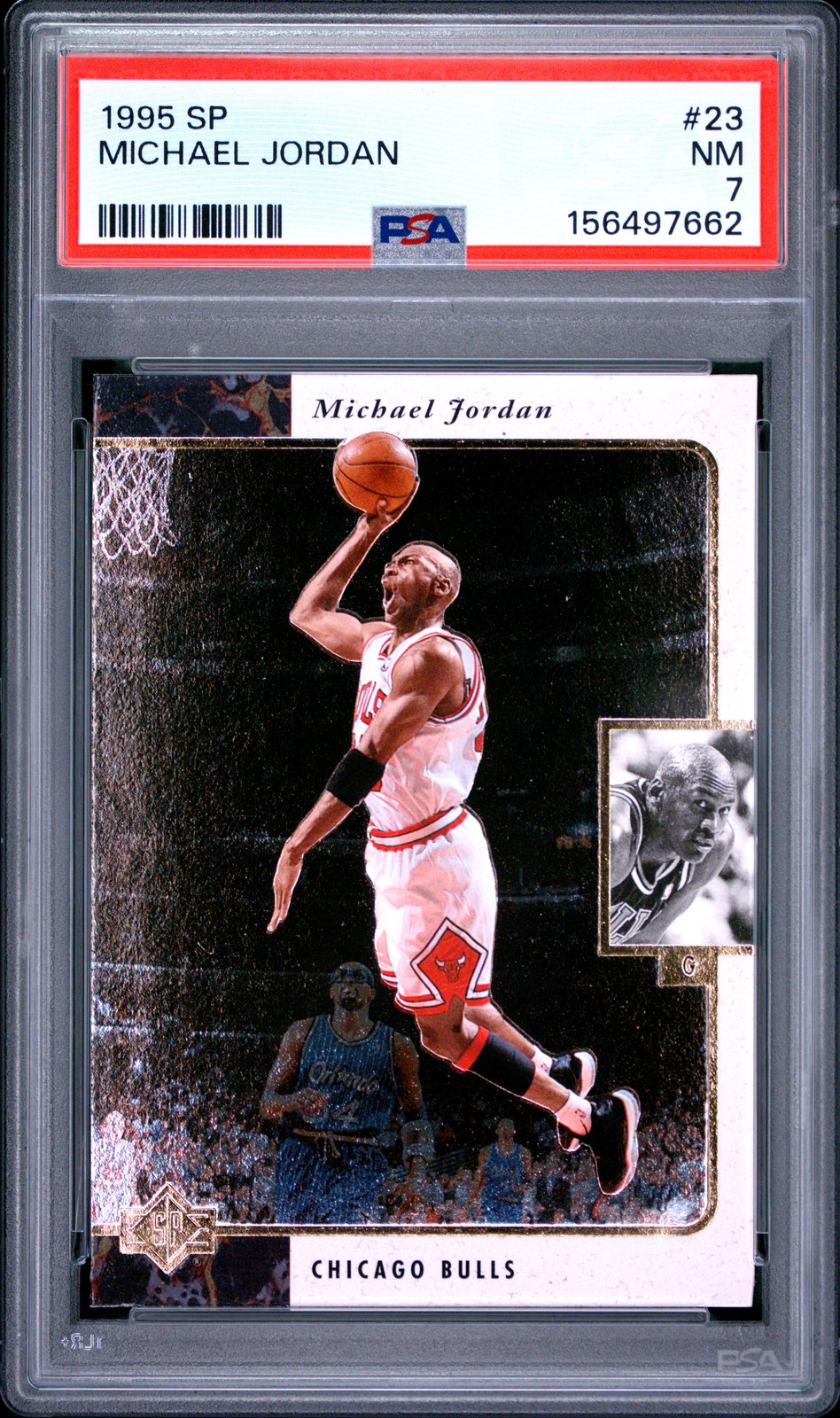 🔥 PSA 7 1995 Michael Jordan 23 Upper Deck SP POP/225