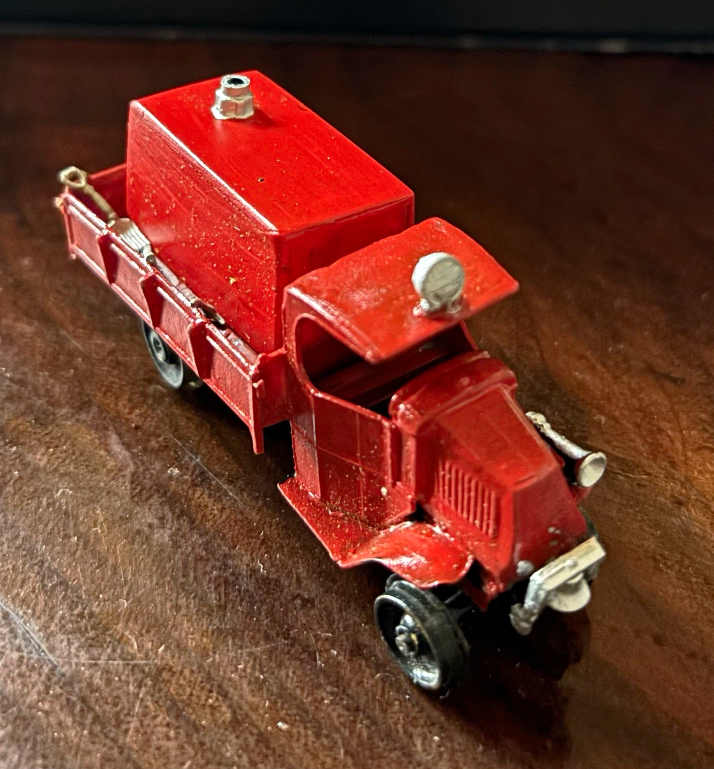 Vintage Custom Diecast Powered Rail Fire Truck Vintage Custom Diecast Powered Rail Fire Truck