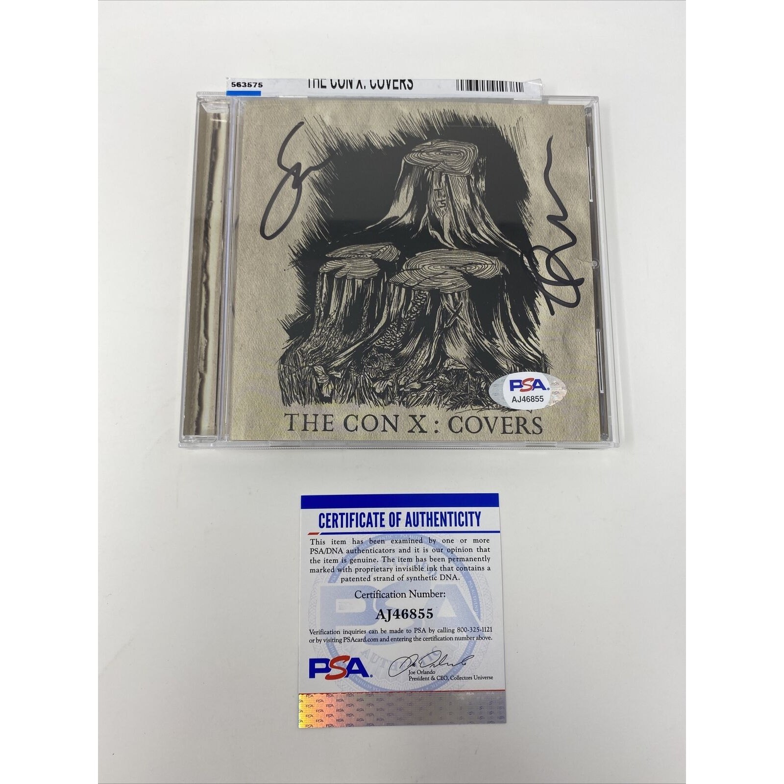 TEGAN AND SARA SIGNED THE CON X COVERS CD W COA PSA DNA TEGAN AND SARA SIGNED THE CON X COVERS CD W COA PSA DNA