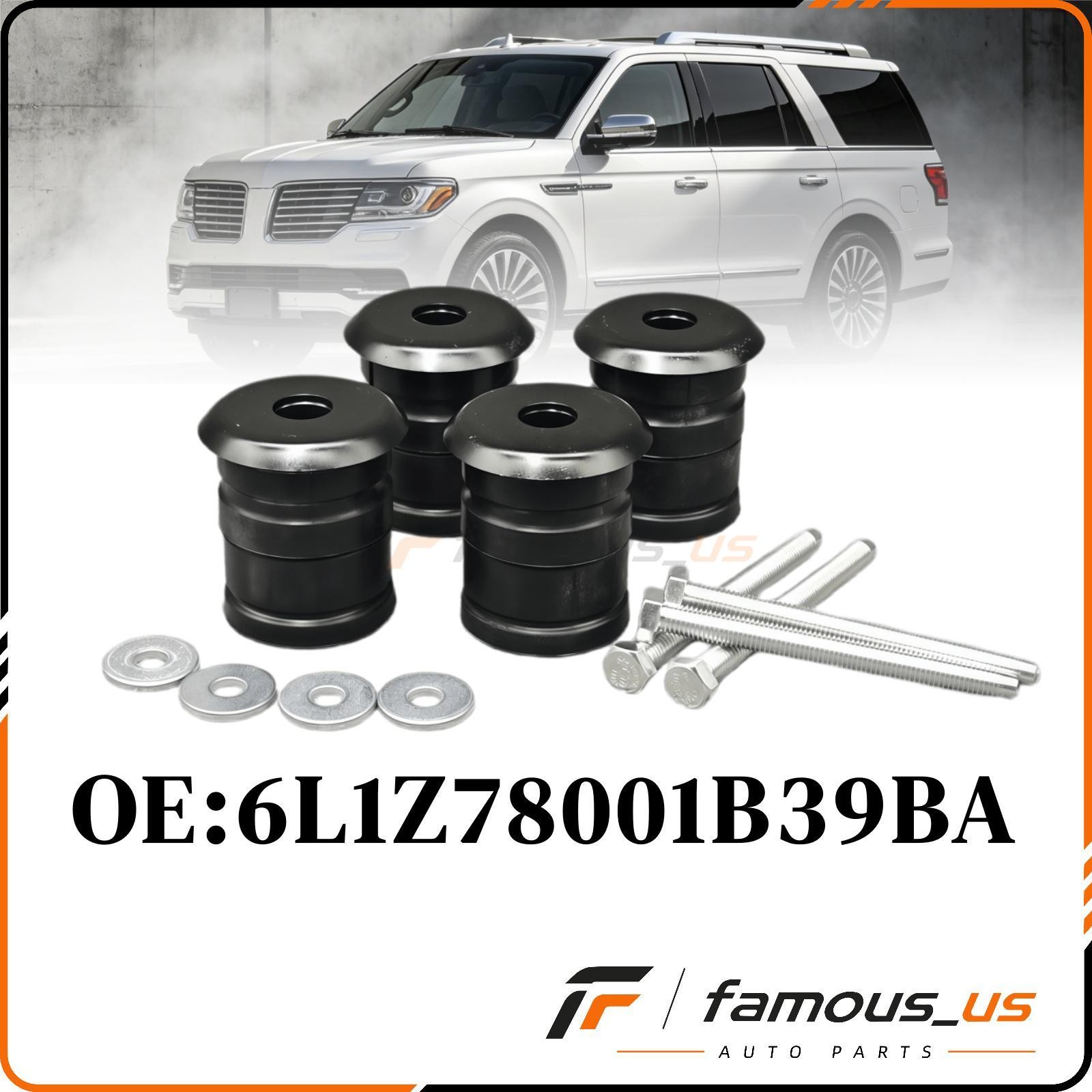 4x Body Mount Kit For 2007-17 Ford F-150 Expedition Lincoln Navigator 924-064