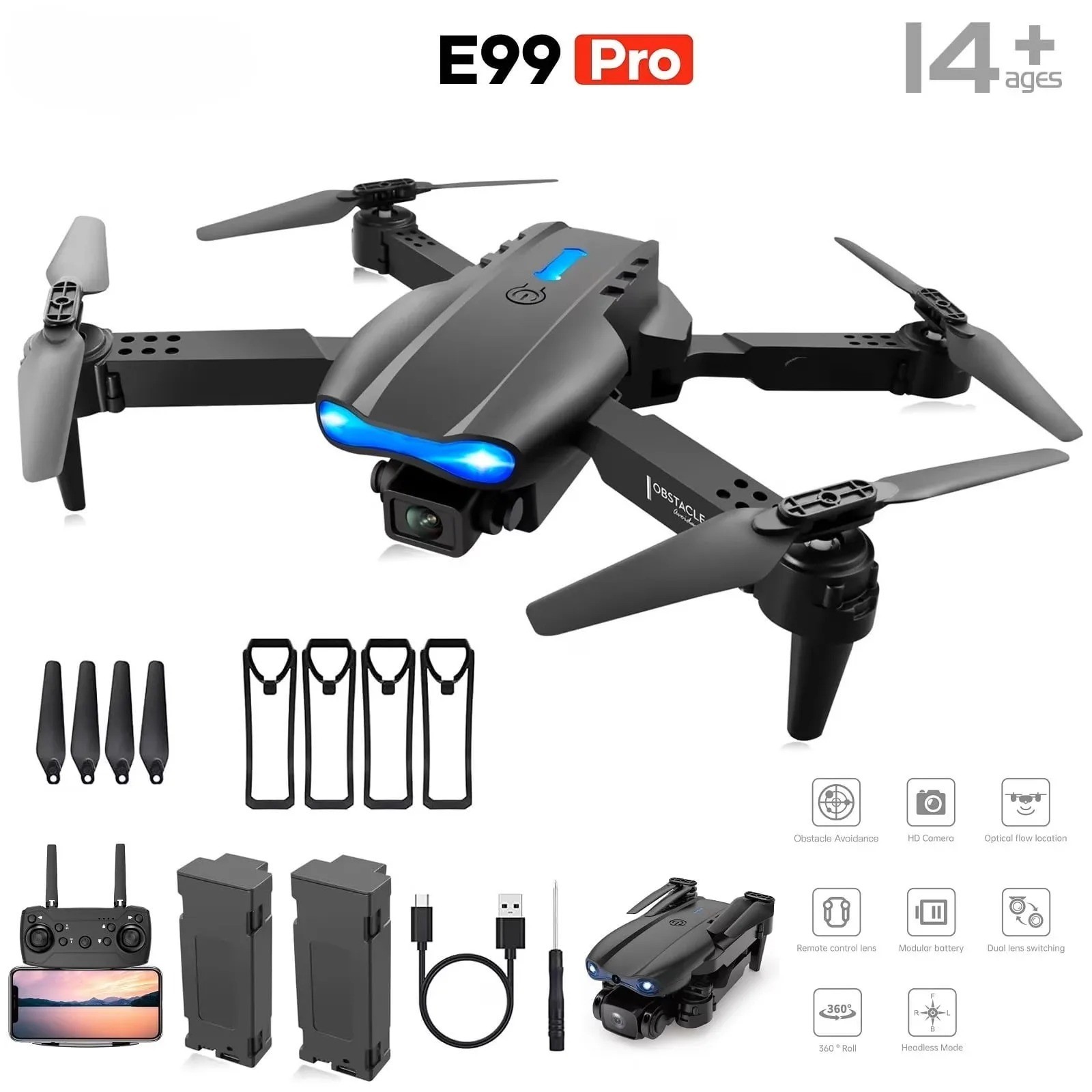 8K GPS FPV Drone with 4.5