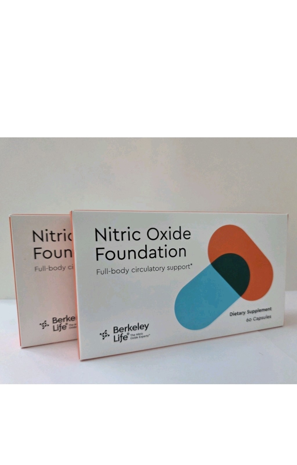 TWO PACK - Berkeley Life Nitric Oxide Blood Flow & Circulation Support #415 TWO PACK - Berkeley Life Nitric Oxide Blood Flow & Circulation Support #415