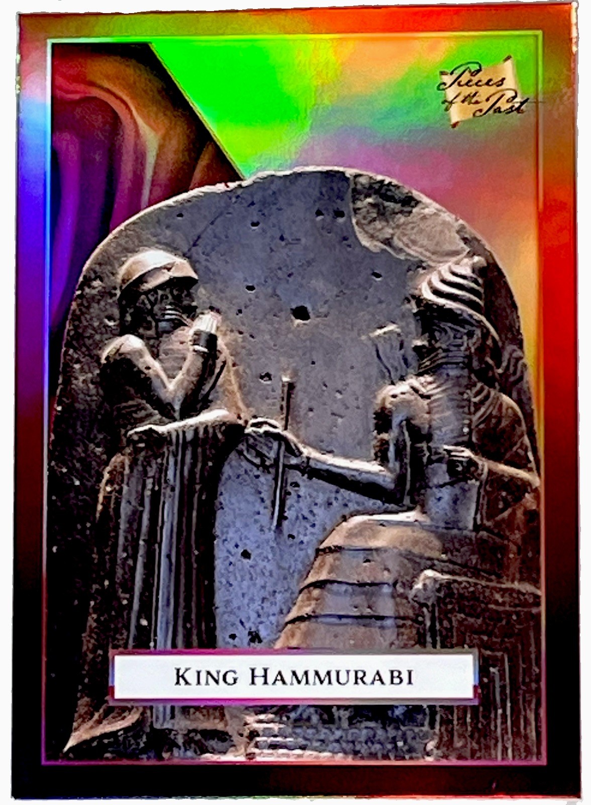 2026 Pieces of the Past Historical Premium King Hammurabi #255 Red /100