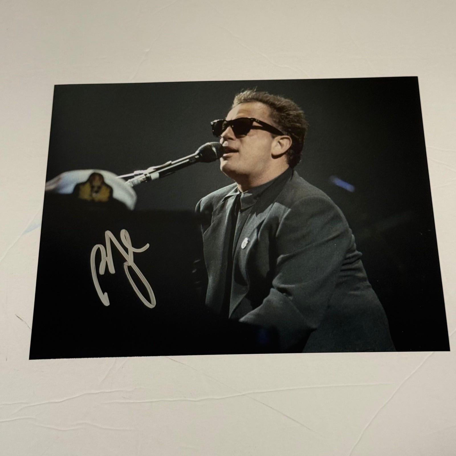 Billy Joel Autographed Piano Man Concert 8x10 Photo 5