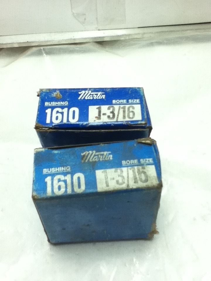 LOT OF 2 MARTIN 1610-1-3/16 BUSHING