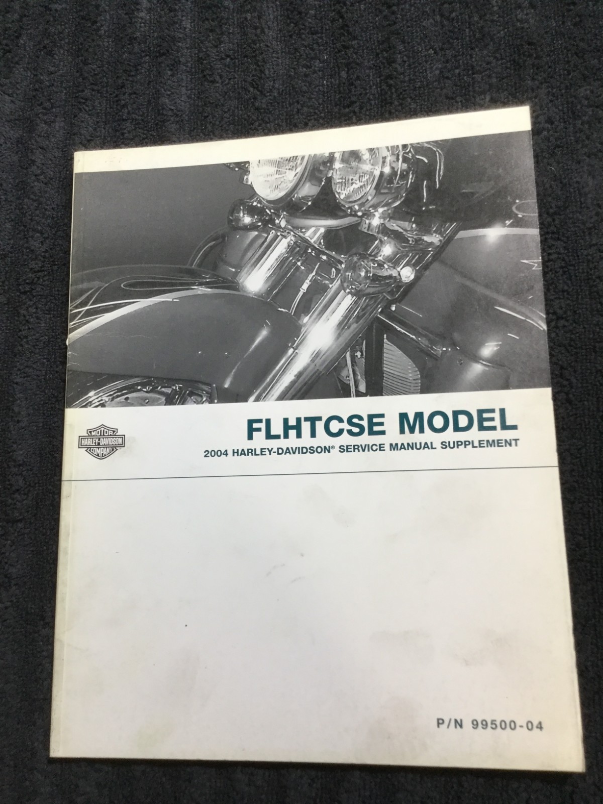 2004 Harley Davidson FLHTCSE Service Manual Supplement 99500-04