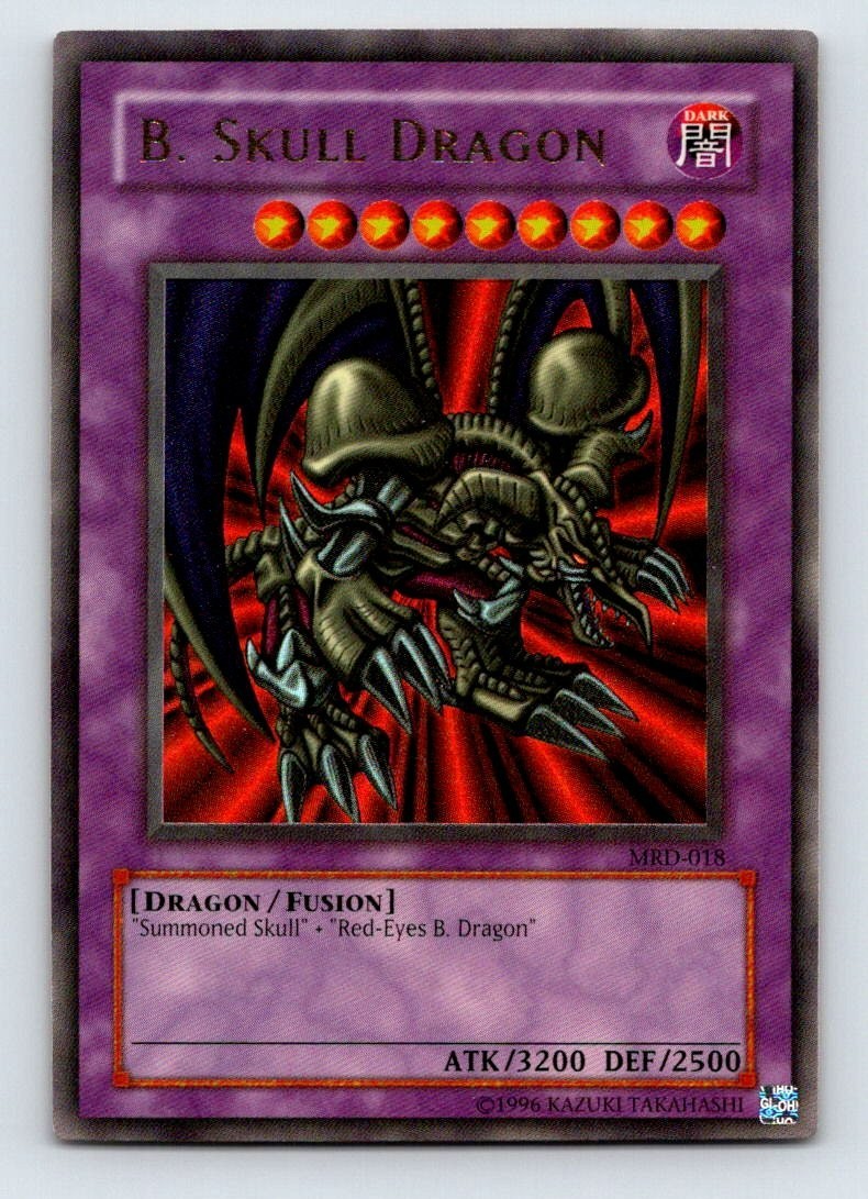 2002 Yu-Gi-Oh Metal Raiders B. Skull Dragon #MRD-018