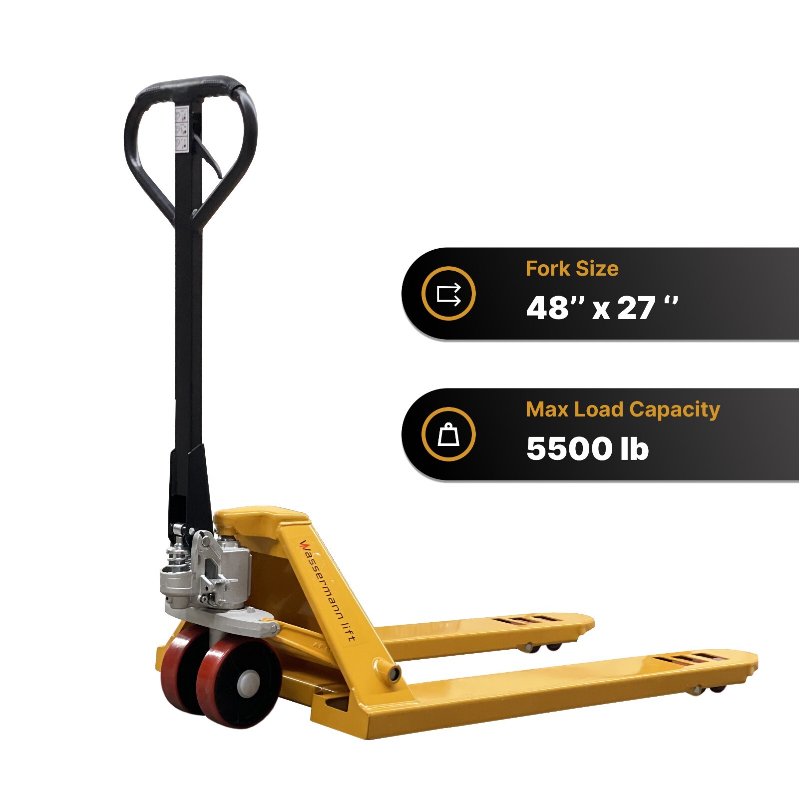 WASSERMANN LIFT Manual Hand Pallet Jack 48\ WASSERMANN LIFT Manual Hand Pallet Jack 48\