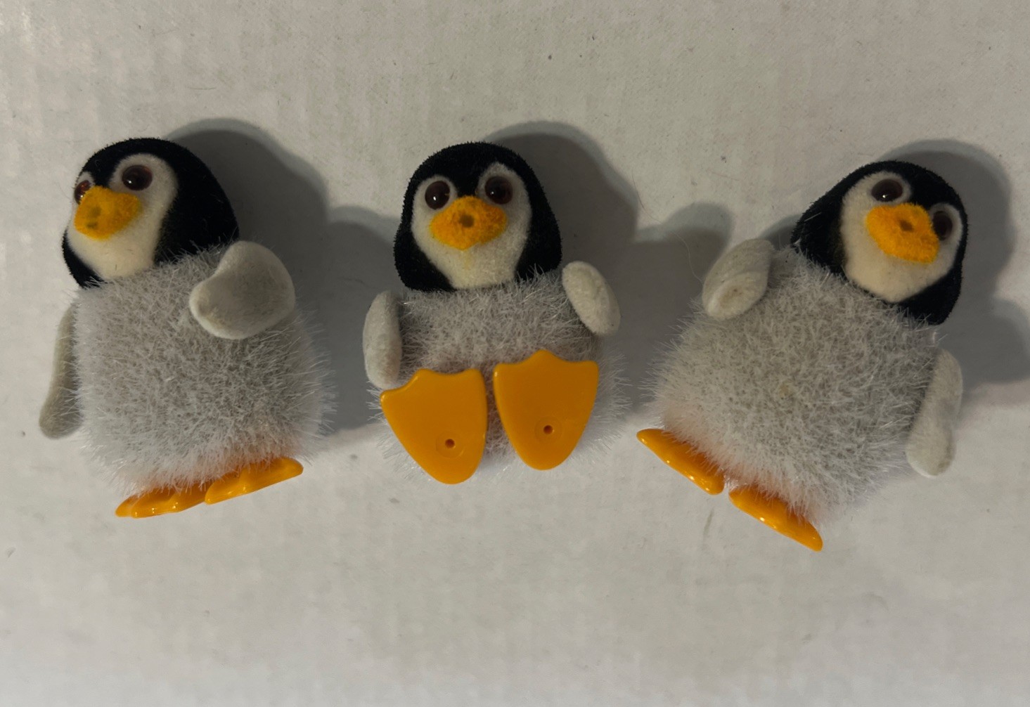 Sylvanian Families PENGUIN TRIPLETS EUC VINTAGE Calico Critters Epoch Great Cond