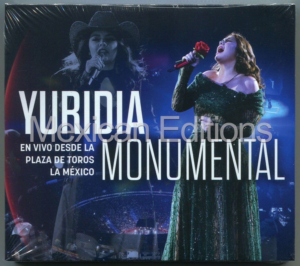 Yuridia Monumental En Vivo Desde La Plaza De Toros Mexican Edition 2CD+DVD Yuridia Monumental En Vivo Desde La Plaza De Toros Mexican Edition 2CD+DVD