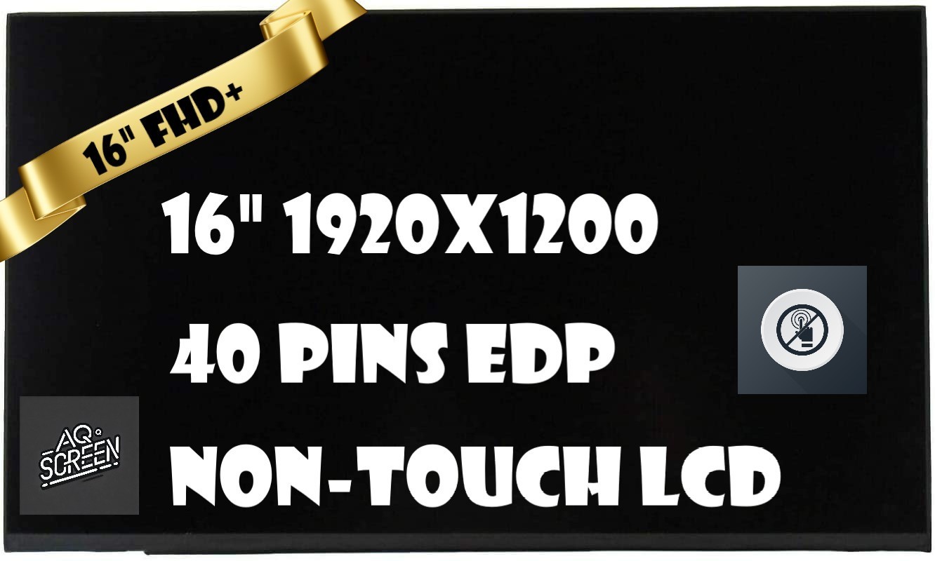 AUO B160UAN08.3 180Hz FHD+ IPS LCD Screen 40 pin Matte LED Display
