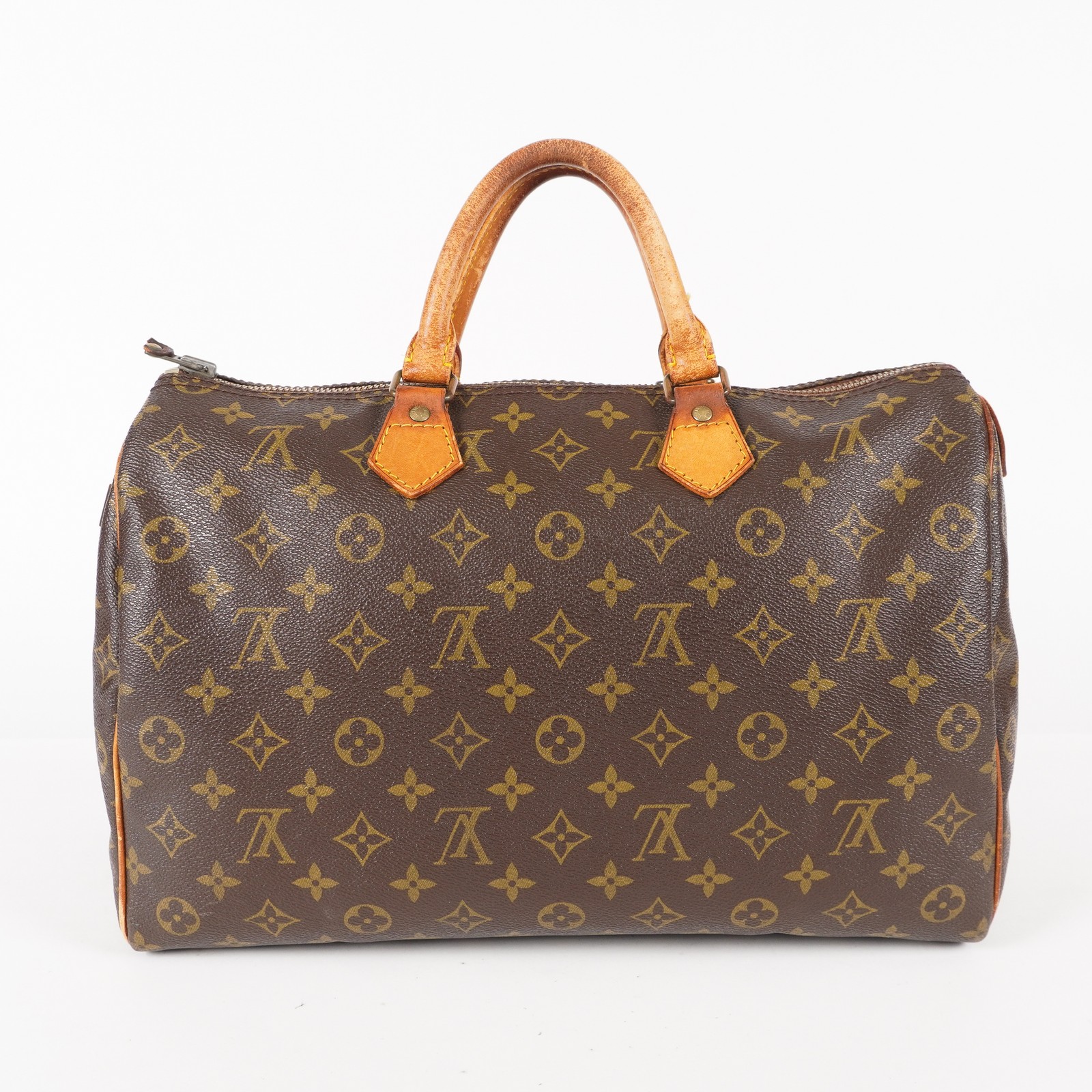 Authentic Louis Vuitton Monogram Speedy 35 Hand bag M41524 vintage 06E054180015