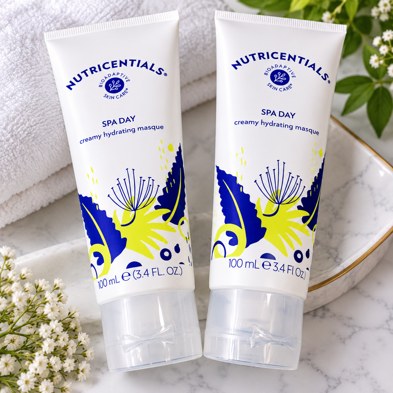 2 Pack of NuSkin CREAMY HYDRATING MASK