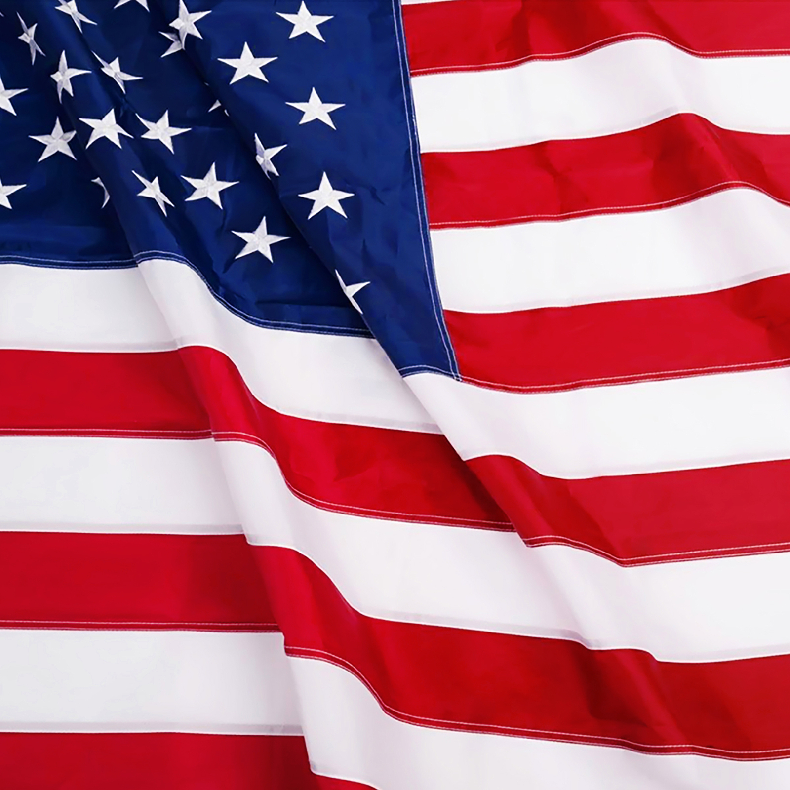 Anley EverStrong 5x8ft American Flag Embroidered Sewn Stripes USA Flag Polyester Anley EverStrong 5x8ft American Flag Embroidered Sewn Stripes USA Flag Polyester