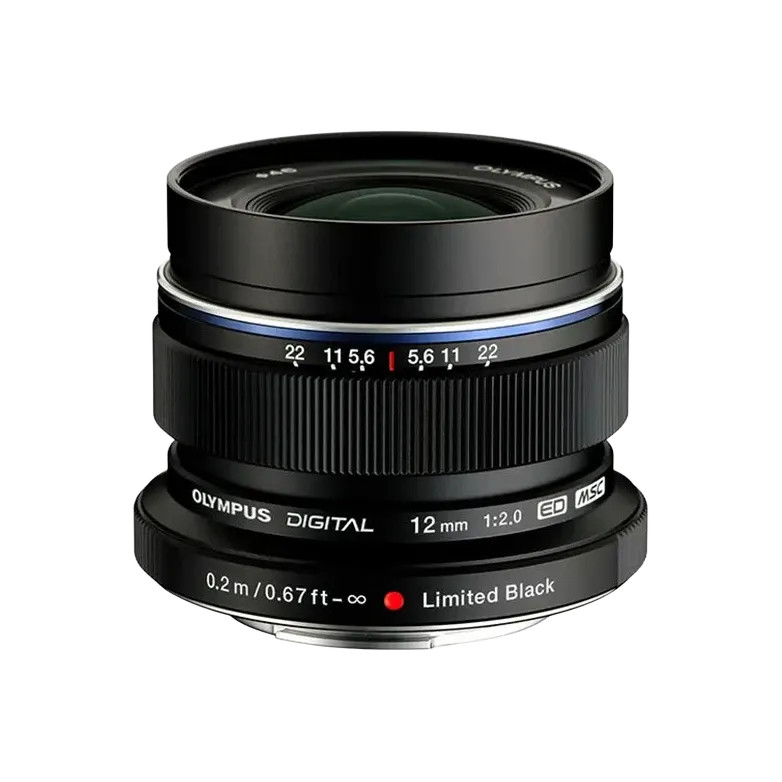 Reconditioned Olympus M.Zuiko Digital 12mm f/2.0 ED Prime Lens - Black Reconditioned Olympus M.Zuiko Digital 12mm f/2.0 ED Prime Lens - Black