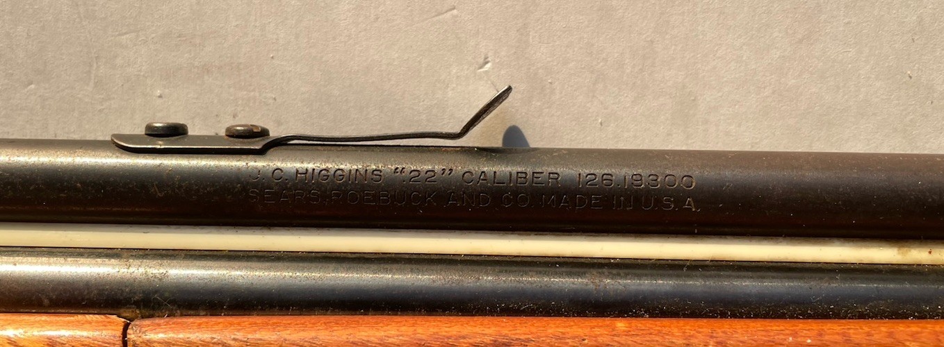 Vintage JC Higgins 126 19300 (Crosman 1400) 22 cal pump pellet rifle needs seal Vintage JC Higgins 126 19300 (Crosman 1400) 22 cal pump pellet rifle needs seal