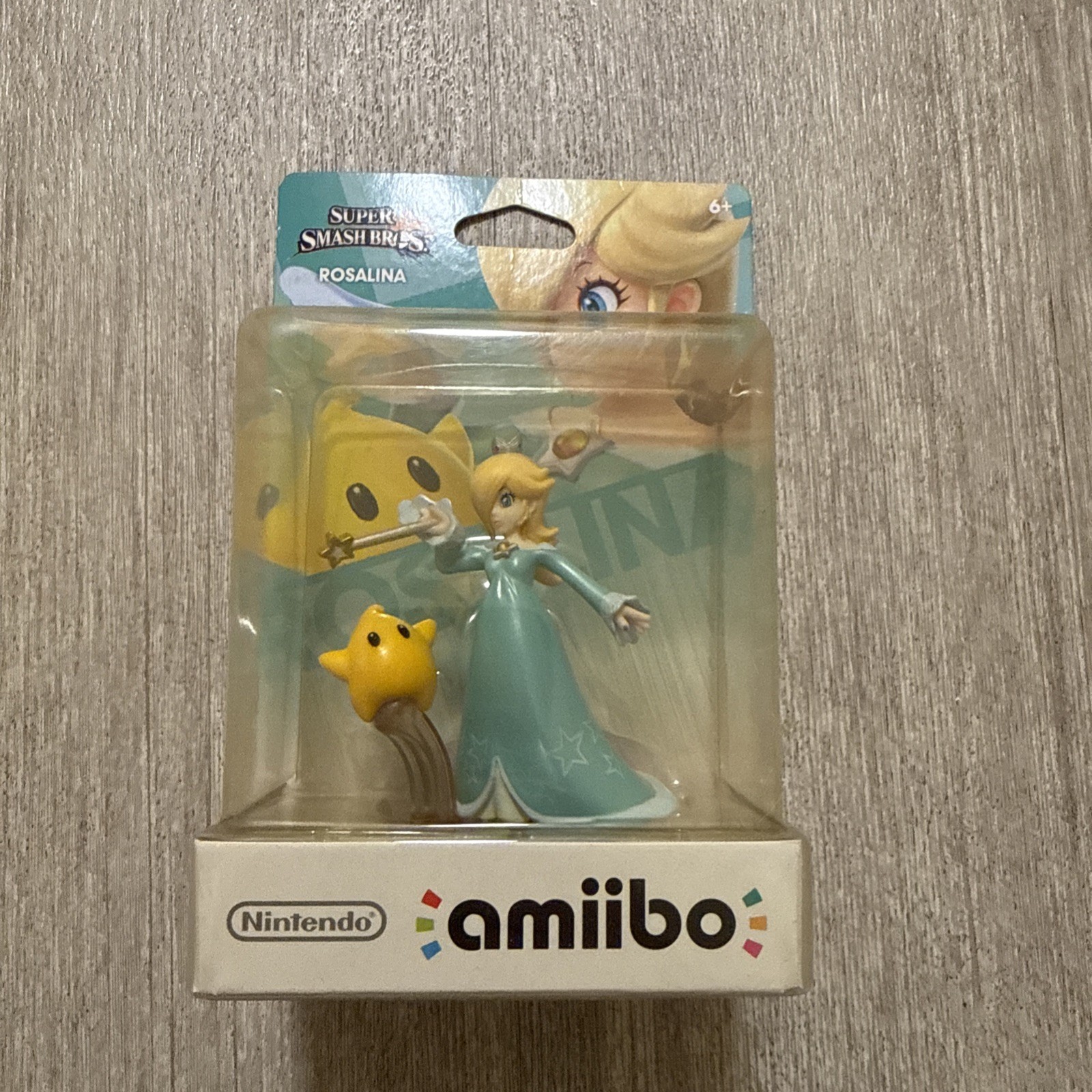 New Nintendo amiibo Rosalina Character Figure Super Smash Bros. *Old back* New Nintendo amiibo Rosalina Character Figure Super Smash Bros. *Old back*
