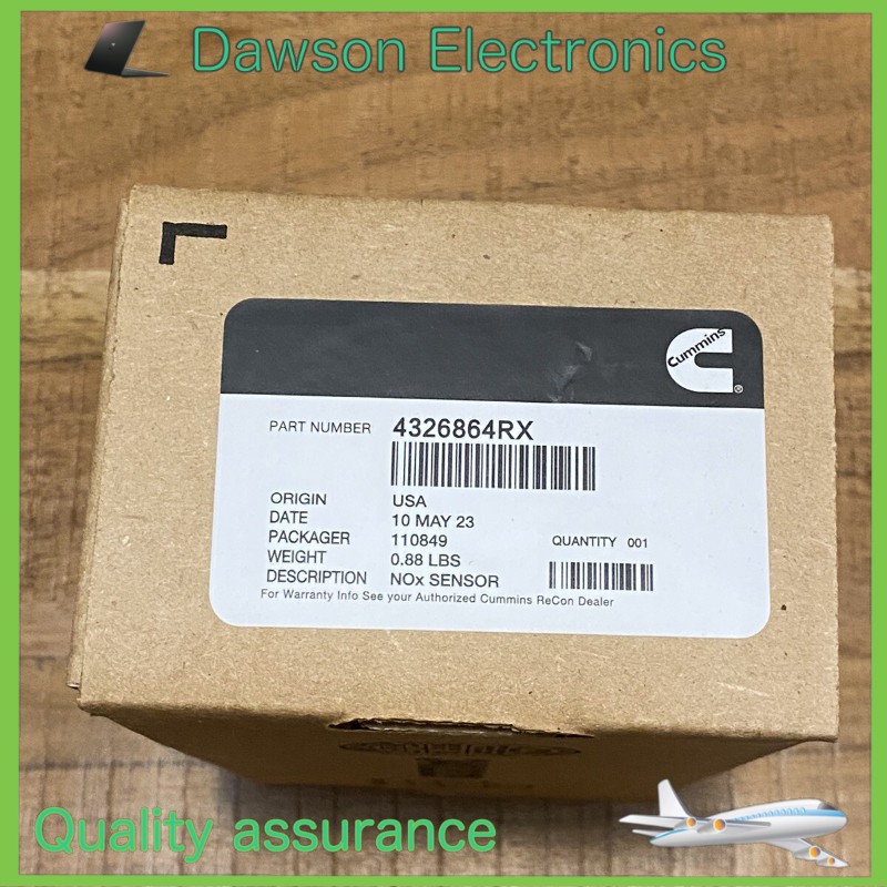 NEW 4326864RX Genuine Cummins OEM NOx Sensor NEW 4326864RX Genuine Cummins OEM NOx Sensor