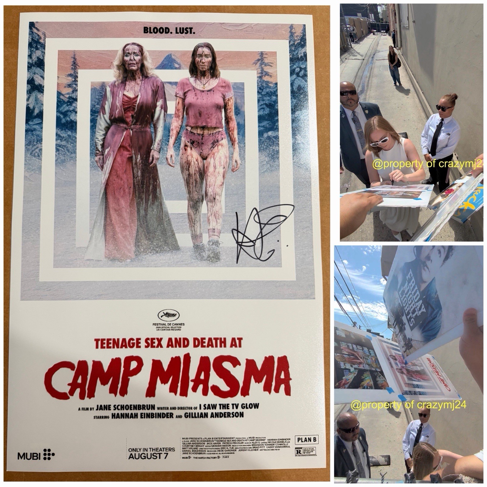 Hannah Einbinder Signed Teenage Sex and Death at Camp Miasma Autograph PROOF