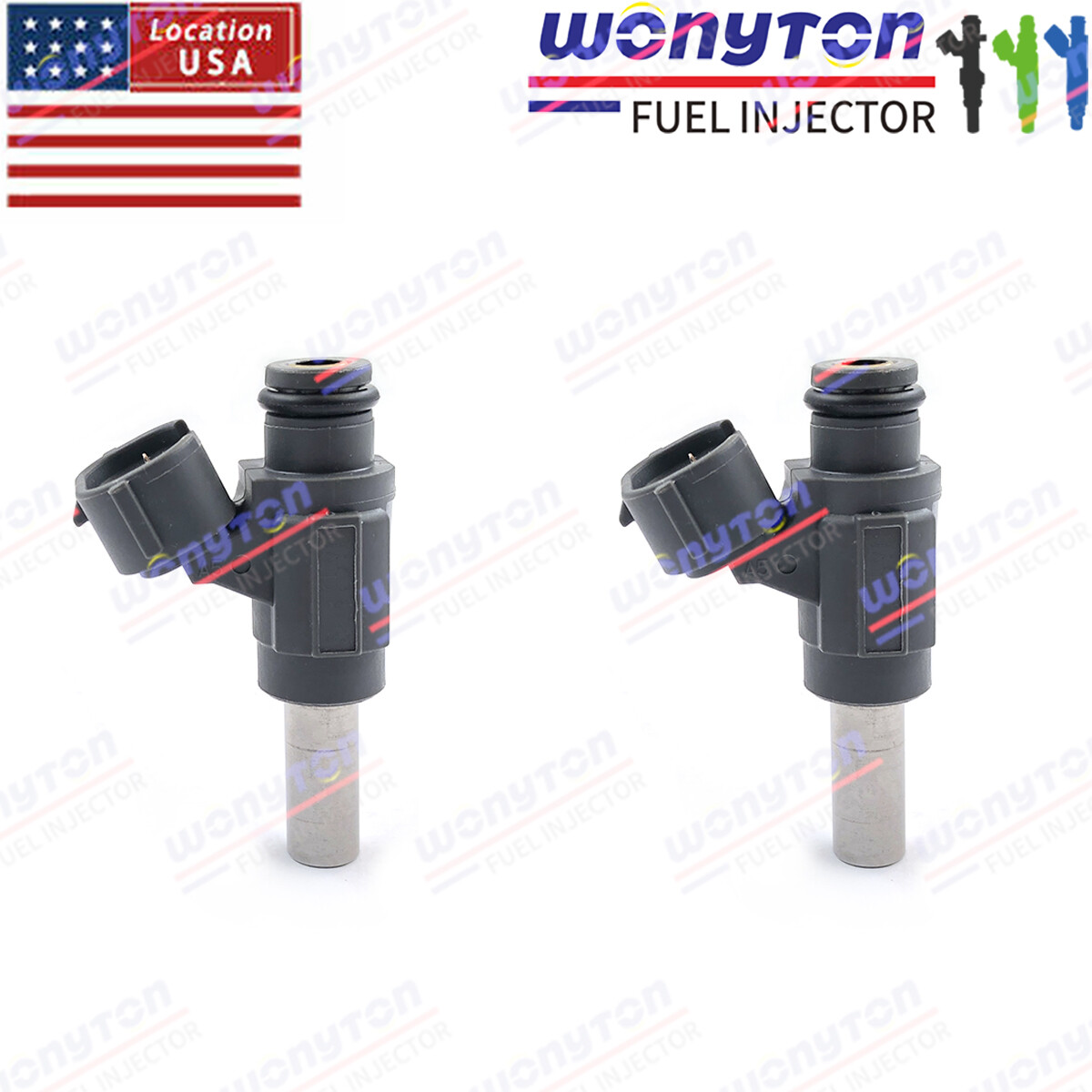 2Pcs Fuel Injectors New OEM For Kawasaki W800 (European) 2011-2016