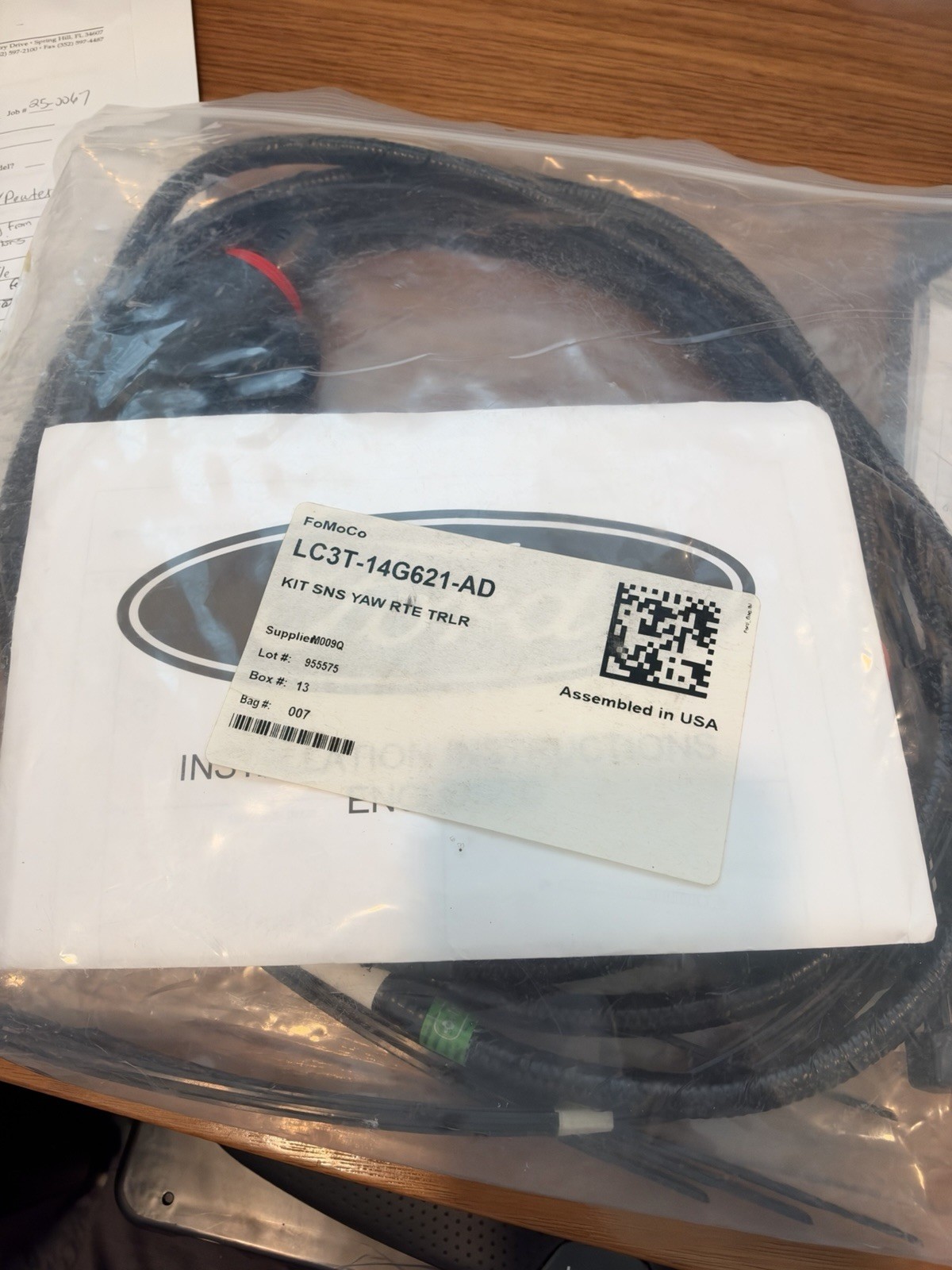 NEW OEM - 2020-2023 Ford F150 Yaw RTE Trailer Backup Sensor Kit - LC3T-14G621-AD NEW OEM - 2020-2023 Ford F150 Yaw RTE Trailer Backup Sensor Kit - LC3T-14G621-AD