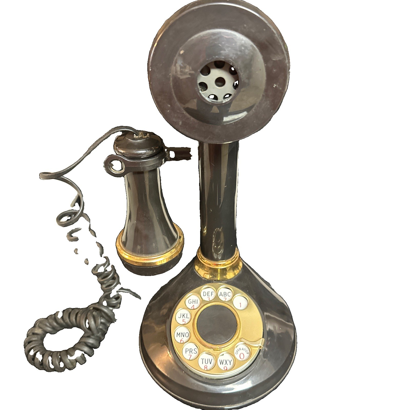 Vintage 1973 The Candlestick Telephone Canadian American Telecommunications Corp Vintage 1973 The Candlestick Telephone Canadian American Telecommunications Corp